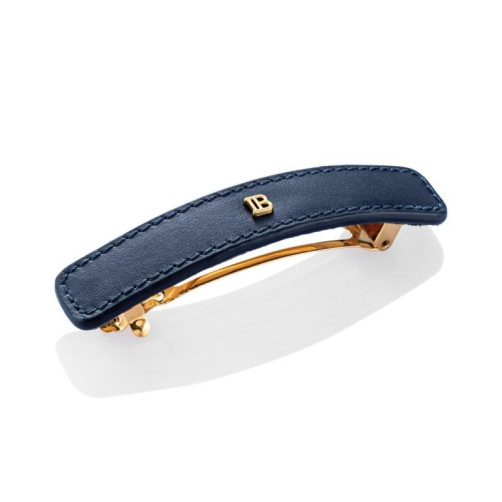 Balmain lasna sponka Barrette Leather Cosmic Sapphire