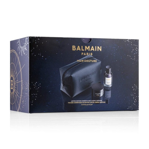 Balmain kozmetična torbica Homme set Cosmic Sapphire