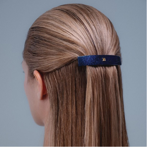 Sponka Balmain Limited Edition Barrette Pour Cheveux Medium Cosmic Sapphire Sponka Balmain Limited Edition Barrette Pour Cheveux Medium Cosmic Sapphire