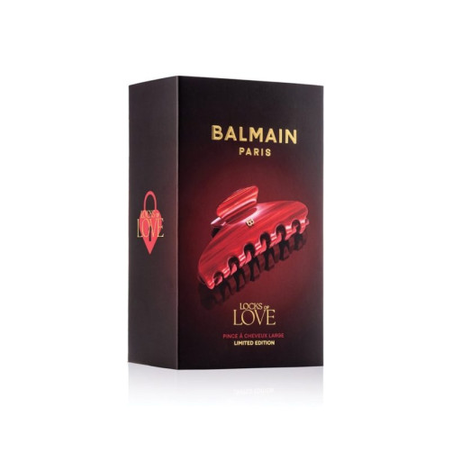 Balmain lasna sponka Clip Red L
