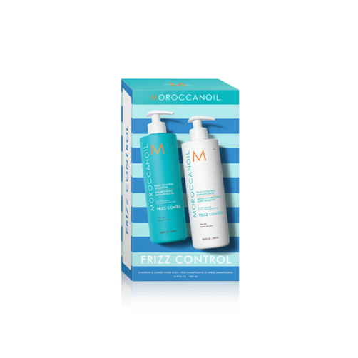 MOROCCANOIL Duo kit 2026 Frizz Control - set za neukrotljive lase, 500 ml